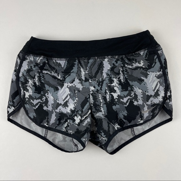 Nike Pants - Nike Dri Fit Shorts Girls Medium Black White Athletic Elastic Waist